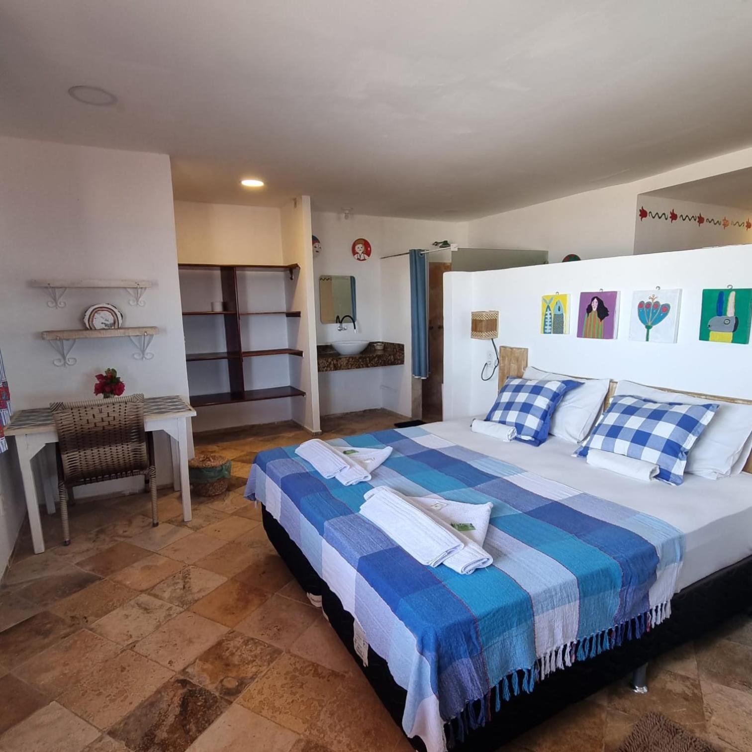 Hotel Pousada Blauset Таиба Номер фото